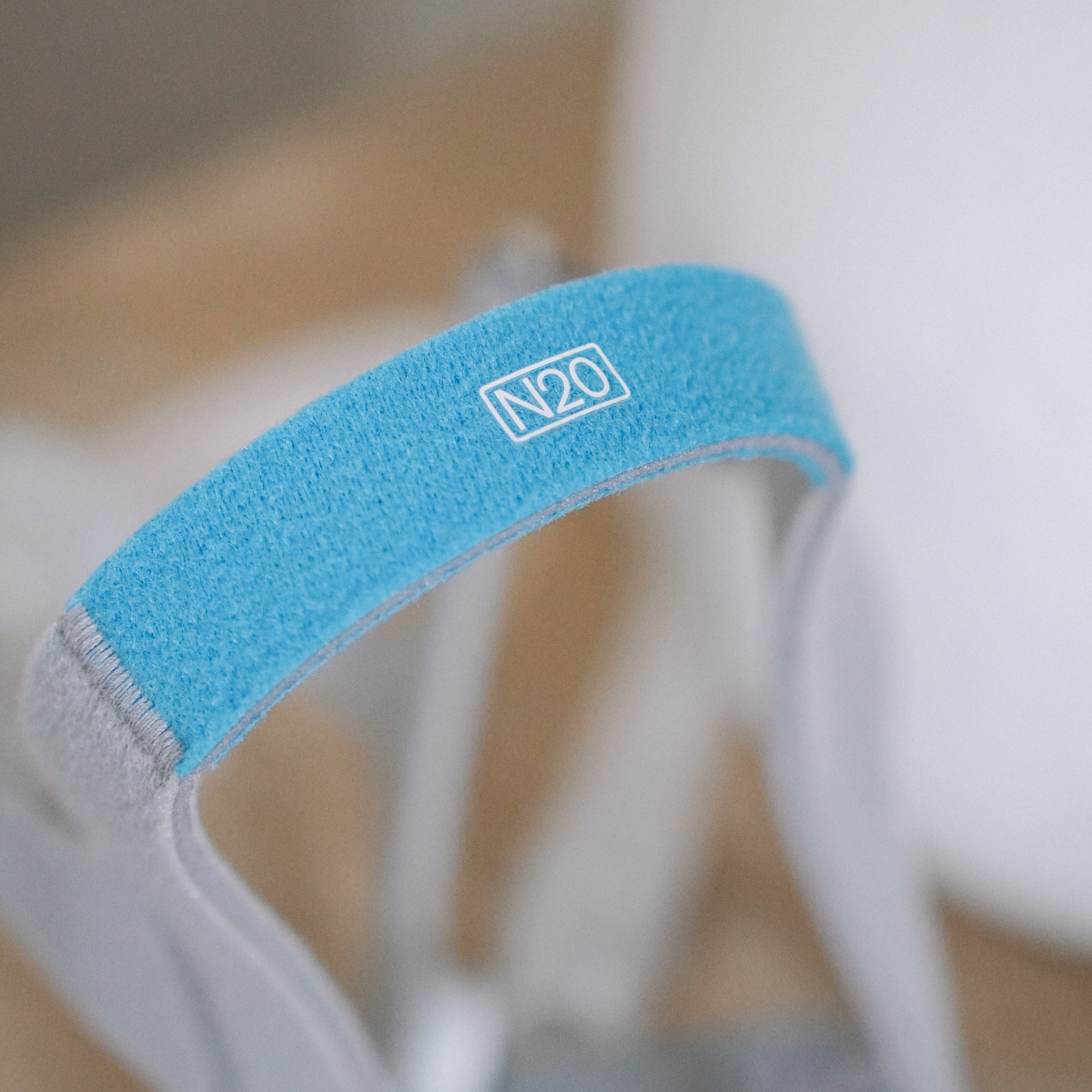 ResMed AirFit™ N20 features Plush Headgear for optimal comfort